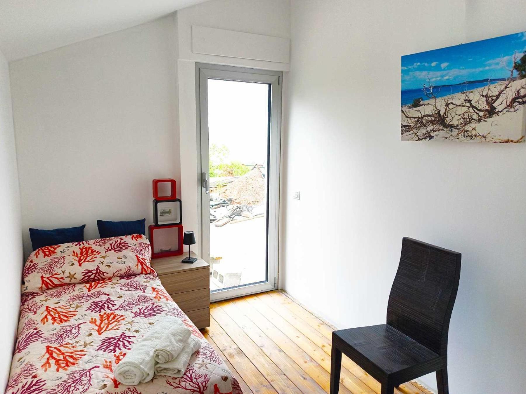 Panohome Porto Pino Eksteriør billede
